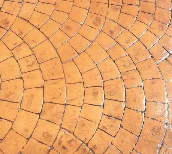 أشكال الخرسانة المطبوعة