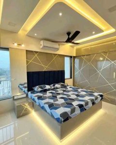 اسقف جبس بورد بسيطة بتصاميم هندسية