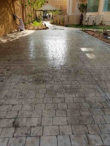 مدة بقاء الخرسانة المطبوعة